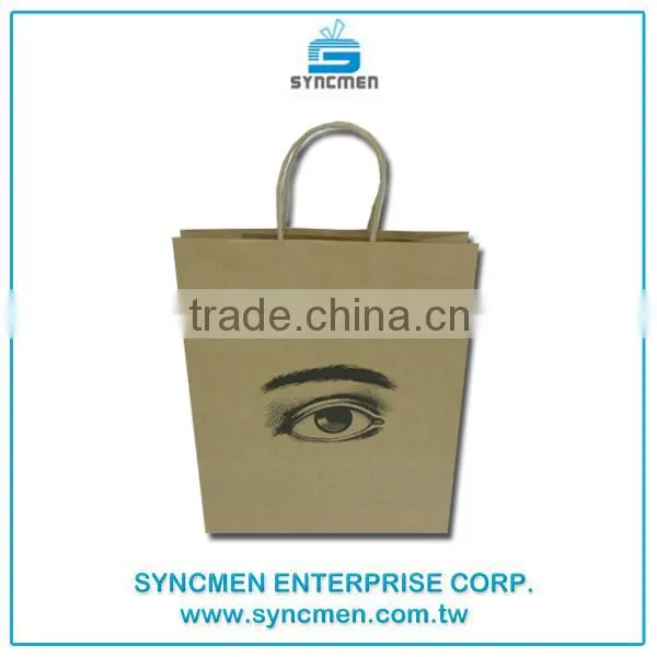 Different Types Fashion Design Your Own Brown Paper Bag photo-4