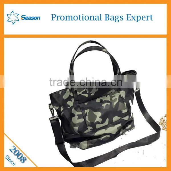 Wholesale fashionable camouflage waterproof women messenger bag