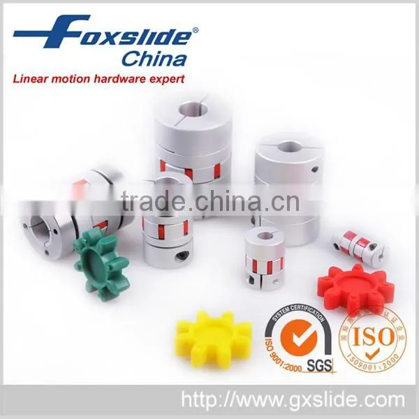 Hotsale Flexible Jaw Shaft Coupling for CNC Machine Aluminum Motor Coupler photo-2
