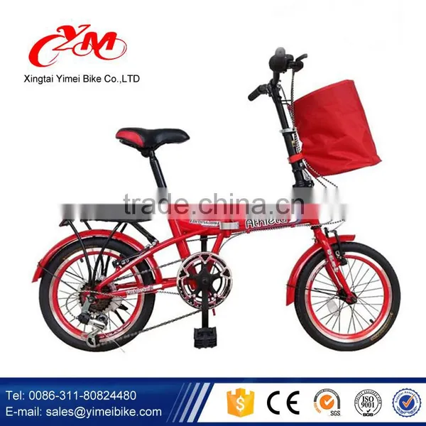 Popular Aluminum Foldable Bike Single Speed 20 Folding Bike photo-3