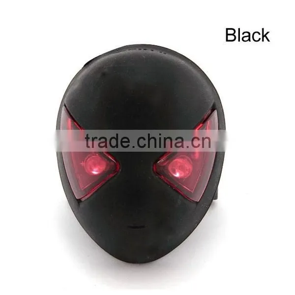 S170 Bike Bicycle Rear Tail Light Spider Man Design Mode Rechargeable 2Led photo-6