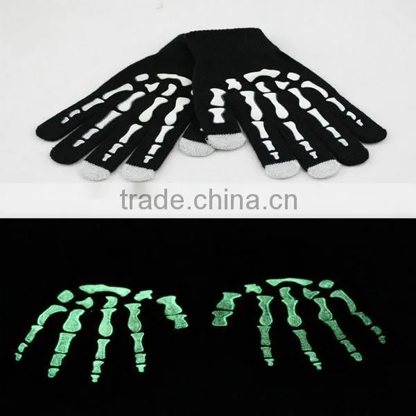 Acrylic Fibers Iphone/ipad Embroidery Touchscreen Gloves photo-2