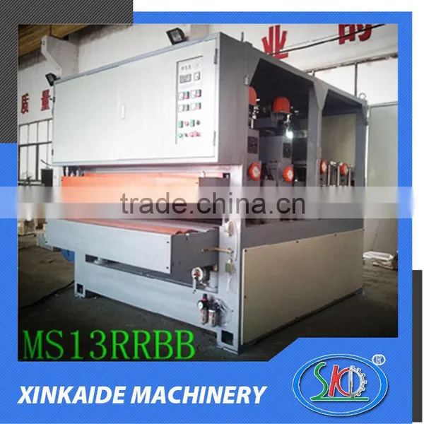 Metal dry mode sanding calibrate machine,Metal calibrate machine