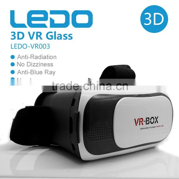Ledo ABS Plastic Suitable for Mobile Phone Polarized 3D VR Headsets photo-3