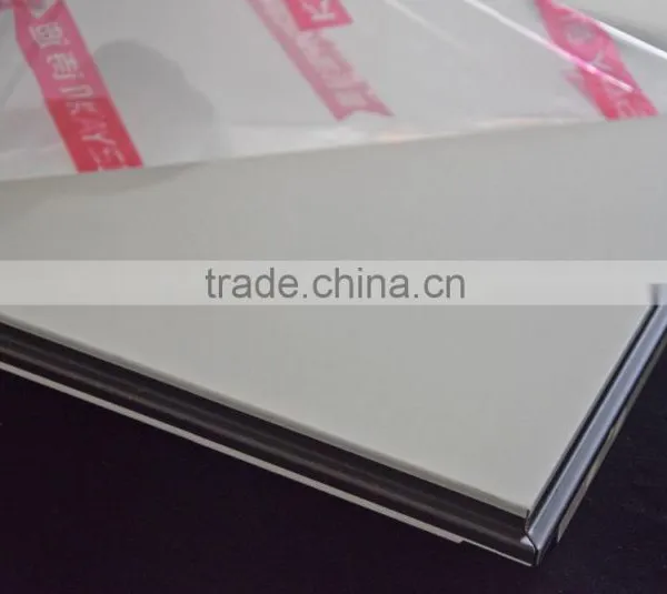 High Side Black Tank 650*650mm 0.8 Thickness Fireproof Aluminum Ceiling for Airport photo-5