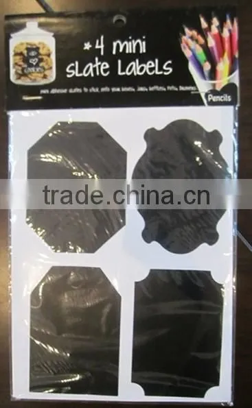 1 pcs of mini slate labels 4 peels