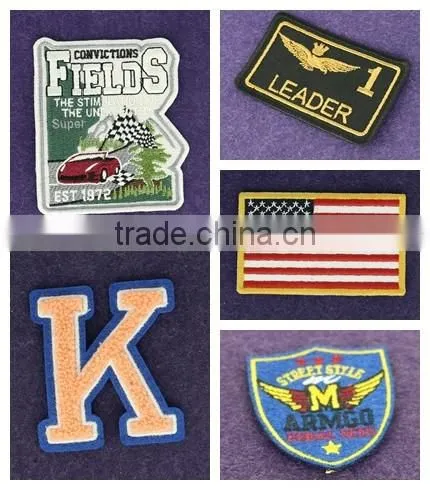 2016 Hot Sales Laser Cutting Woven Clothing Patches photo-6