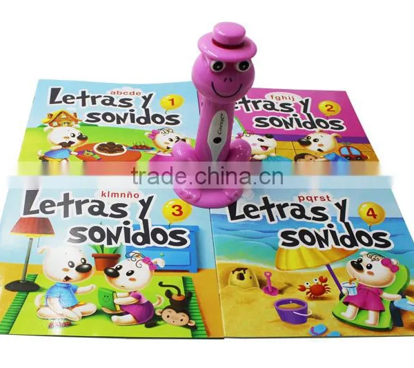 2015 Hot Sale Electronic Toy of Reading Pen for Kids' Spanish Learning