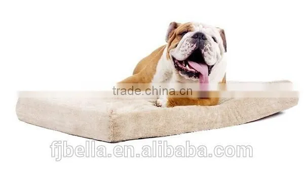 Memory Foam Orthopedic Dog Bed With Removable Waterproof Velour Cover Quality Choice