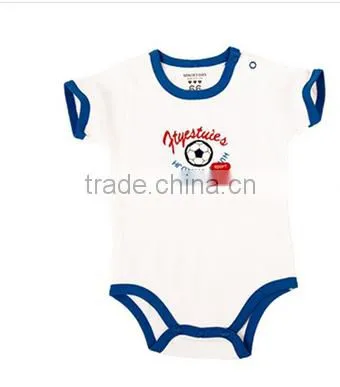 Summer Short Sleeve Baby Bodysuit photo-5