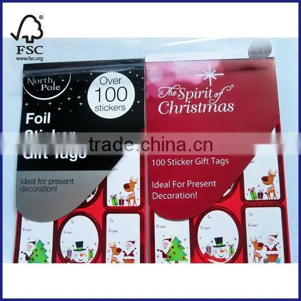 Professional Manufacturer Supply Gift Tags Stickers photo-3