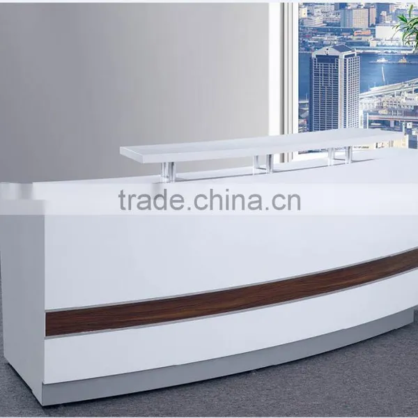 Cheap Artificial Stone Restaurant Reception Desk,solid Surface Countertop photo-3