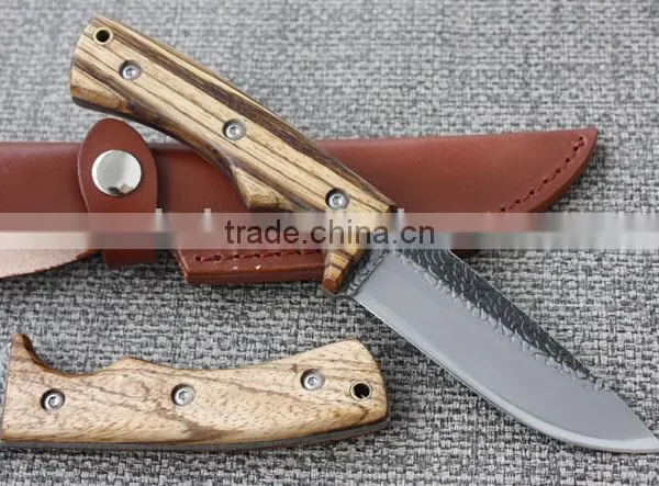 OEM Fixed Knife Handmade With Wood Handle UD50088 photo-6