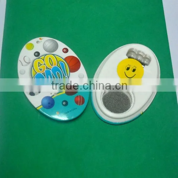 Oval Shape Printed Logo Tinplate Bottle Opener