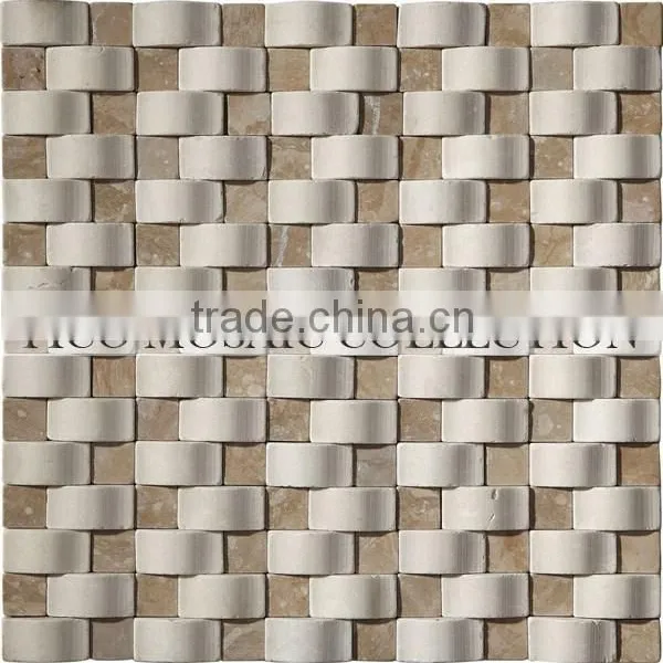 Fico 2016 New !MG-414 Natural Stone Mosaic Tiles photo-6