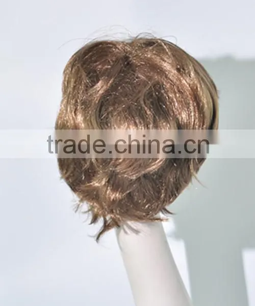 Cool Synthetic Sexy Short Silk Wave Wig N325 photo-3