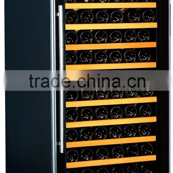 2016 Factory Dual Zone Fan Cooling 44 Bottle Wine Refrigerator photo-6
