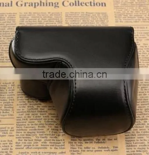 PU Leather Camera Bag / PU Camera Protect Case / Camera Cover Pouch photo-4