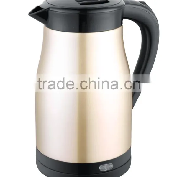 2015 BAIDU Hot Sale 304 Stainless Steel Cordless 360 Degrees Rotation Electric Kettle photo-2