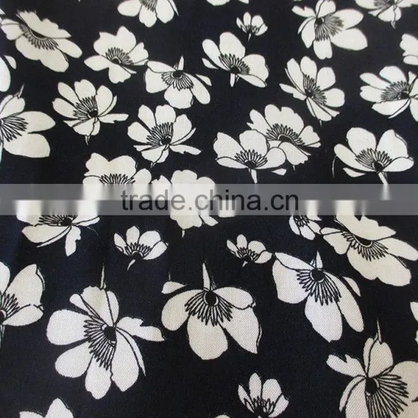 China Viscose Fabric Manufacturer Make-to-order Fashion Woven Rayon Fabrics, Printed 100% Rayon Fabric photo-2