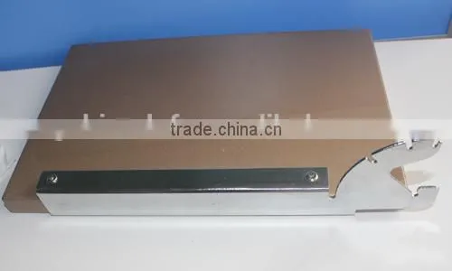 Chrome Floating Glass Shelf Support Bracket / Hanging Shelf Hook / Wooden Board Support photo-4