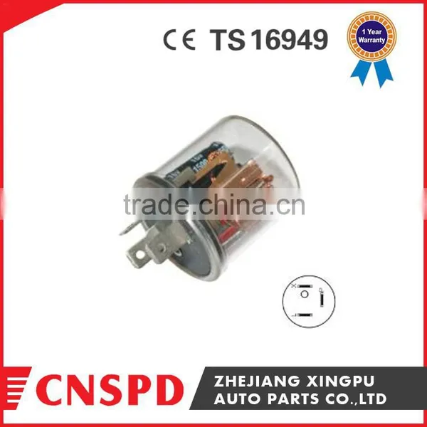 12V 24V 20A 3p Auto Car Led Transparent Turn Signal Electronic Flasher