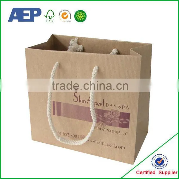 Cotton Handle Art Paper Printed Custom Made Paper Bags photo-5