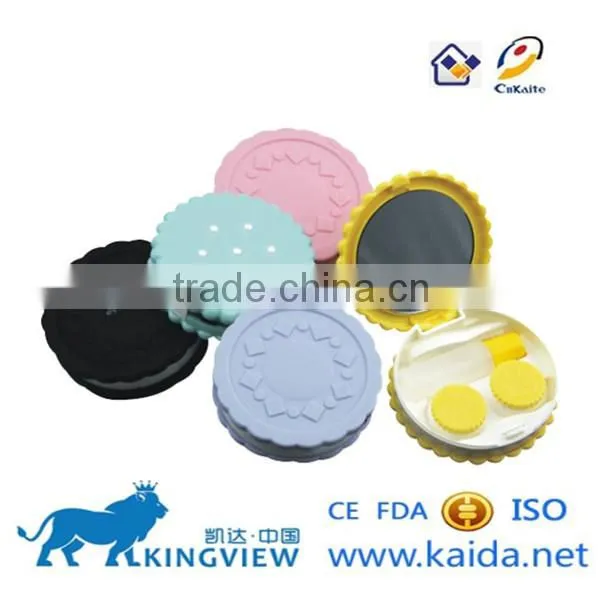 A-8057 Green Cookies Fashion Contact Lens Box photo-2