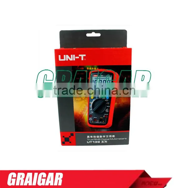 True RMS Digital Multimeters UNI-T UT139A AC DC Voltage and Current Auto Range Handheld Multimeter photo-6