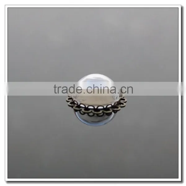 (25mm) Half Sphere Vials, Transparent 25mm Opening Semi-sphere Glass Cover, 25mm Diam Necklace Hanging Clear Glass Bubble Ball photo-3
