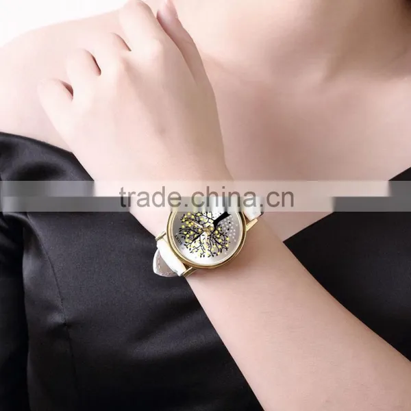 Import China Goods Leather Strap Watches Fashion Watch photo-5