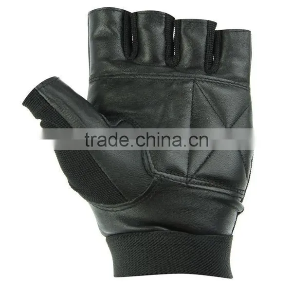 Genuine Leather Weight Lifting Gloves, Gym Gloves, Fitness Gloves