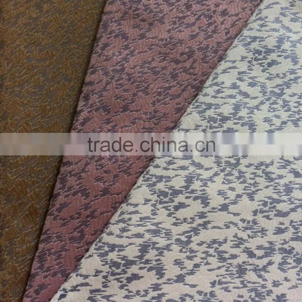 Polyester Glue Printing Sofa Upholstery Fabric photo-2