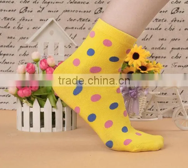 Girls Socks Wholesale,dotted Style Print Fashion Girl or Young Women Fashion Ankle Socks photo-2