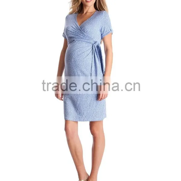High Quality Maternity Clothes Manufacturers Summer Dress photo-2