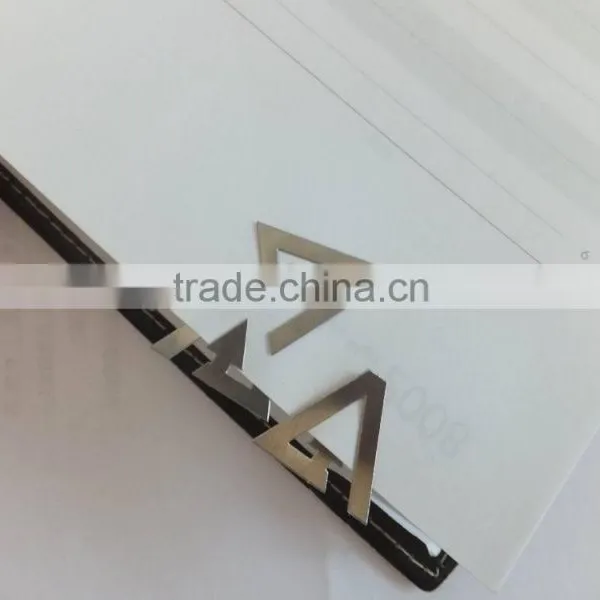 Stainless Steel Bookmark,triangle Metal Bookmark,custom Metal Bookmark photo-2