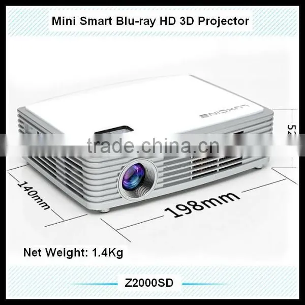 2014 New Arrival Smart Home 3D LED Projector photo-3