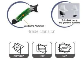 Elegant Gas Spring Monitor Mount Monitor Arm photo-3