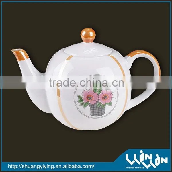 Ceramic Tea Pot Set in Color Box Packing