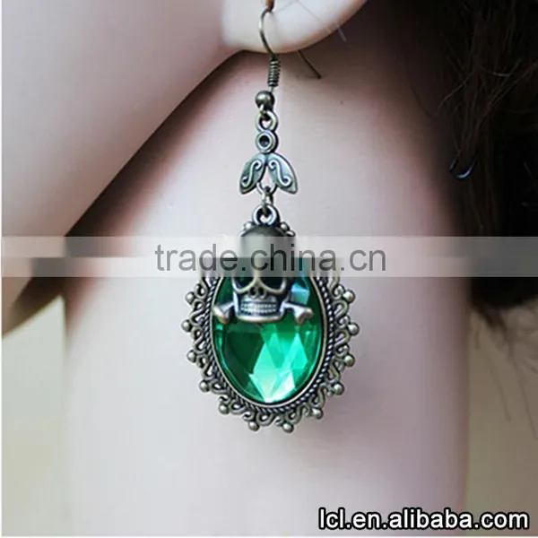 Best Quality Single Stone Earring Designs, Low Price Dangle Earrings Jewellery photo-4