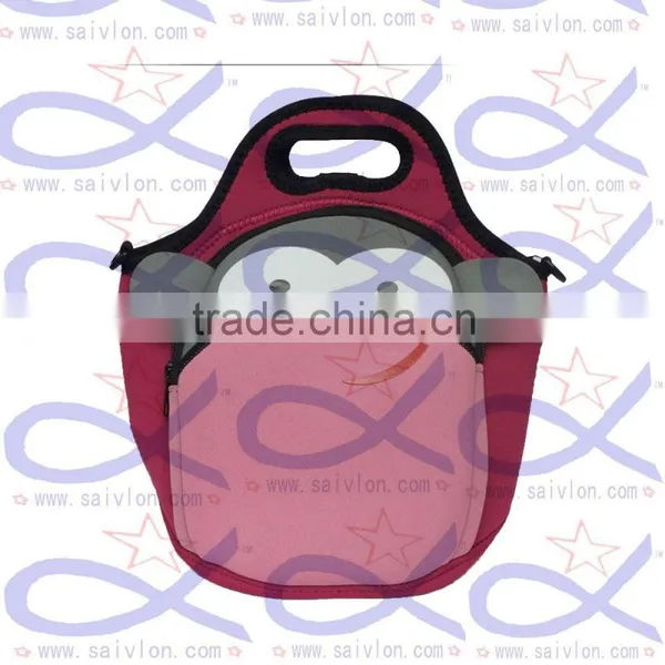 Cartoon Design Kids Neoprene Lunch Cooler Bag photo-3