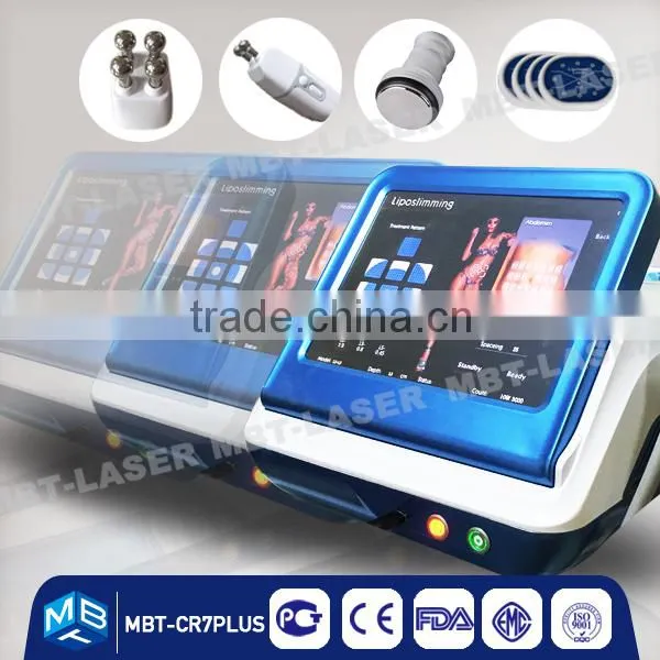 Weight Loss Equipment Slimming Machine Three In One Machine Cavitation RF Machine Ultrasonic Liposuction Equipment Diode Laser 650nm / Cavitation RF For Clinic photo-3