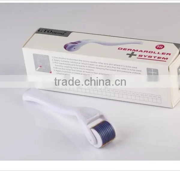 Cellulite Treatment Derma Rolling System Type And CE Derma Roller 3 In 1 RoHs Certification 540 Derma Roller Needle Skin Roller photo-4