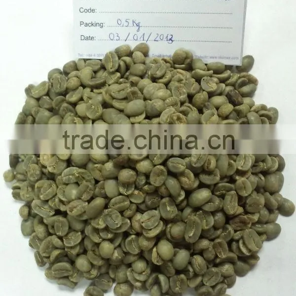 VIETNAM HIGH QUALITY ARABICA COFFEE GREEN COFFEE S18 photo-2