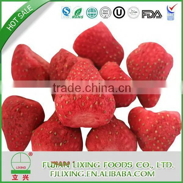 2015 OU CERTIFICATED DRIED FRUIT Certificated Dried Fruit Chips OFCHINESE FD FRUIT FREEZE DRIED STRAWBERRY WHOLE DR