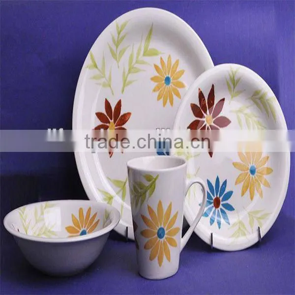 20 Pcs Tableware Ceramic Set, Knives Ceramic Set, Porcelain Dinner Set