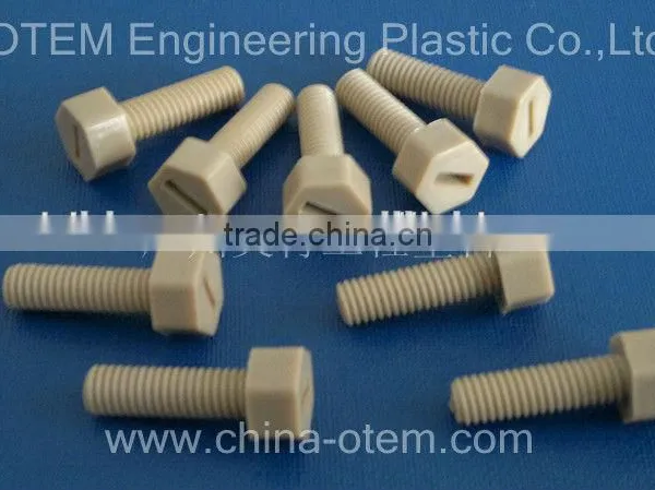 Good Wear Resistance PEEK Screw photo-5