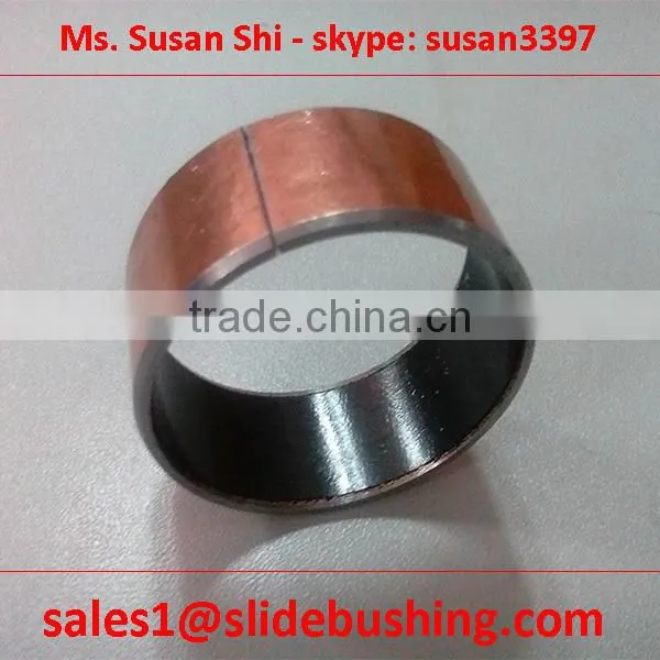 Slide Bushings to Motorcycle Forks and Shocks SF-1P With Copper Platting 48x52x12 Ptfe Inside 47x49x20 Outside Teflon Bush photo-2