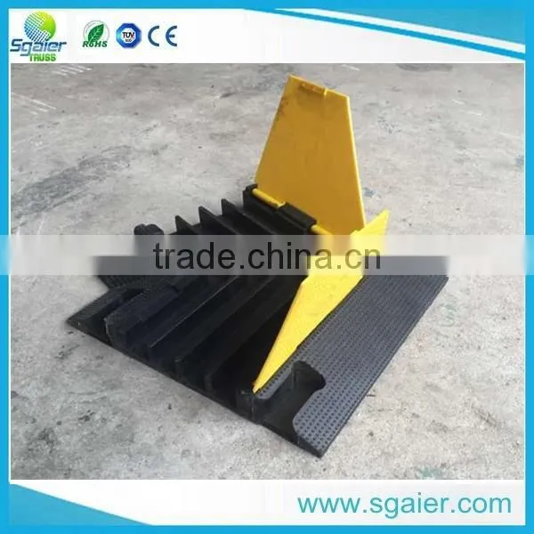 5 Channel Cable Protector Corner (22.5degree) Rubber Cable Ramp photo-4