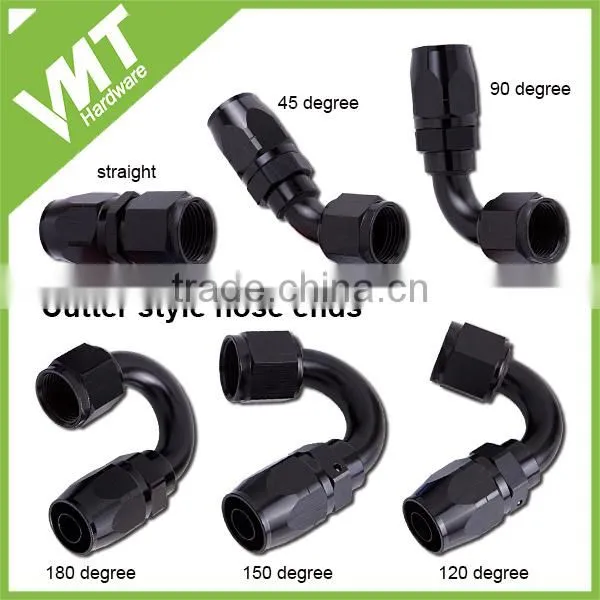 High Performace Auto Aluminum 120 Degree Cutter Car Swivel Hose End photo-3